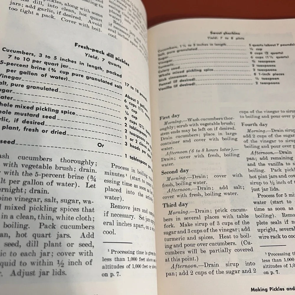 USDA‎ Complete Guide to Home Canning Preserving and Freezing 1973 Dover Edition
